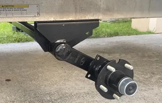 OEM Factory Customized Sturdy Boat Trailer 6-5.5 Inch PCD Straight Beam Torsion Axle with Lube Hubs 7000lbs