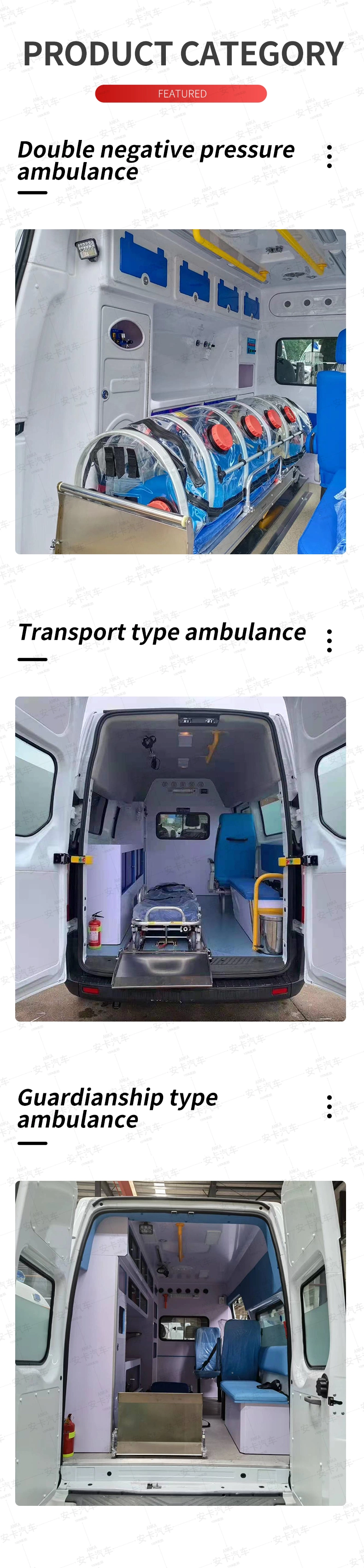 China Brand Jmc Ambulance Car Price Medical Vehicle Ambulance Vehicle