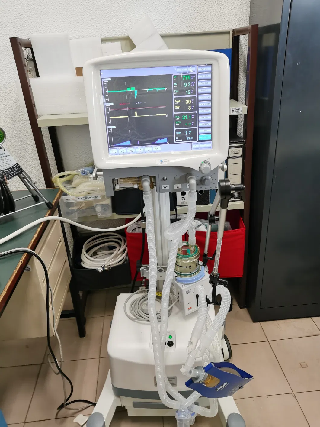 CE Medical Anesthesia Ventilator Machine Appratus