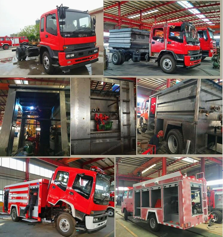 Foton Auman 8X4 20000L Water Tankers Fire Fighting Vehicles Manufacturer From China