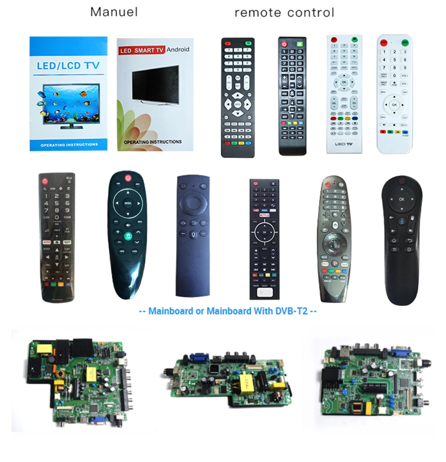 Chinese TV Manufacturers Customize 24 32 43 55 65 Inch Flat Panel LCD TV Intelligent Android TV