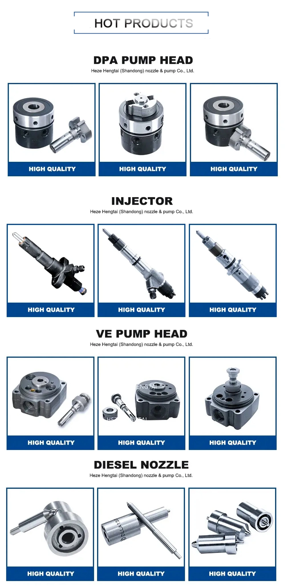 High Quality and Precision Fuel Injector From China