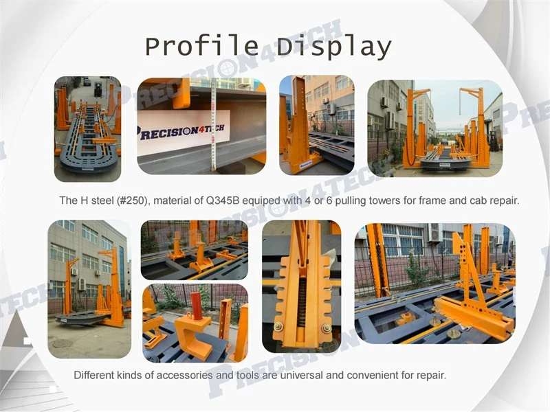 Chinese Factory Customized Heavy Truck Collision Repair Frame Rack Equipment for Big Truck