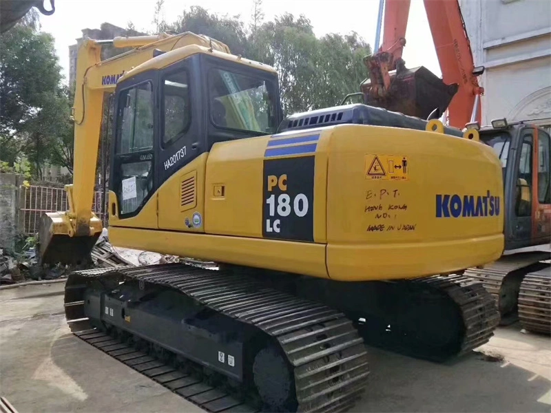 16t Used Excavator Komatsu PC160-7 with High Quality and Discount Price for Sale Komatsu PC180