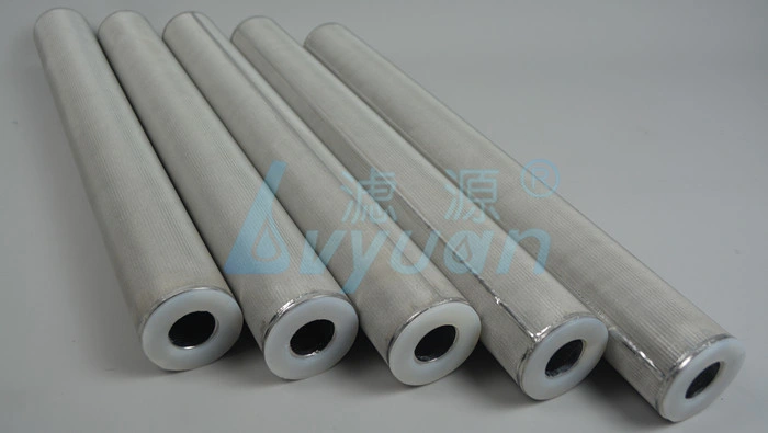 Reusable Filter SS304 316L Stainless Steel Powder 5 10 20 Micron Sintered Liquid Filter Cartridge for Indusrial Oil Gas Fuel Filter