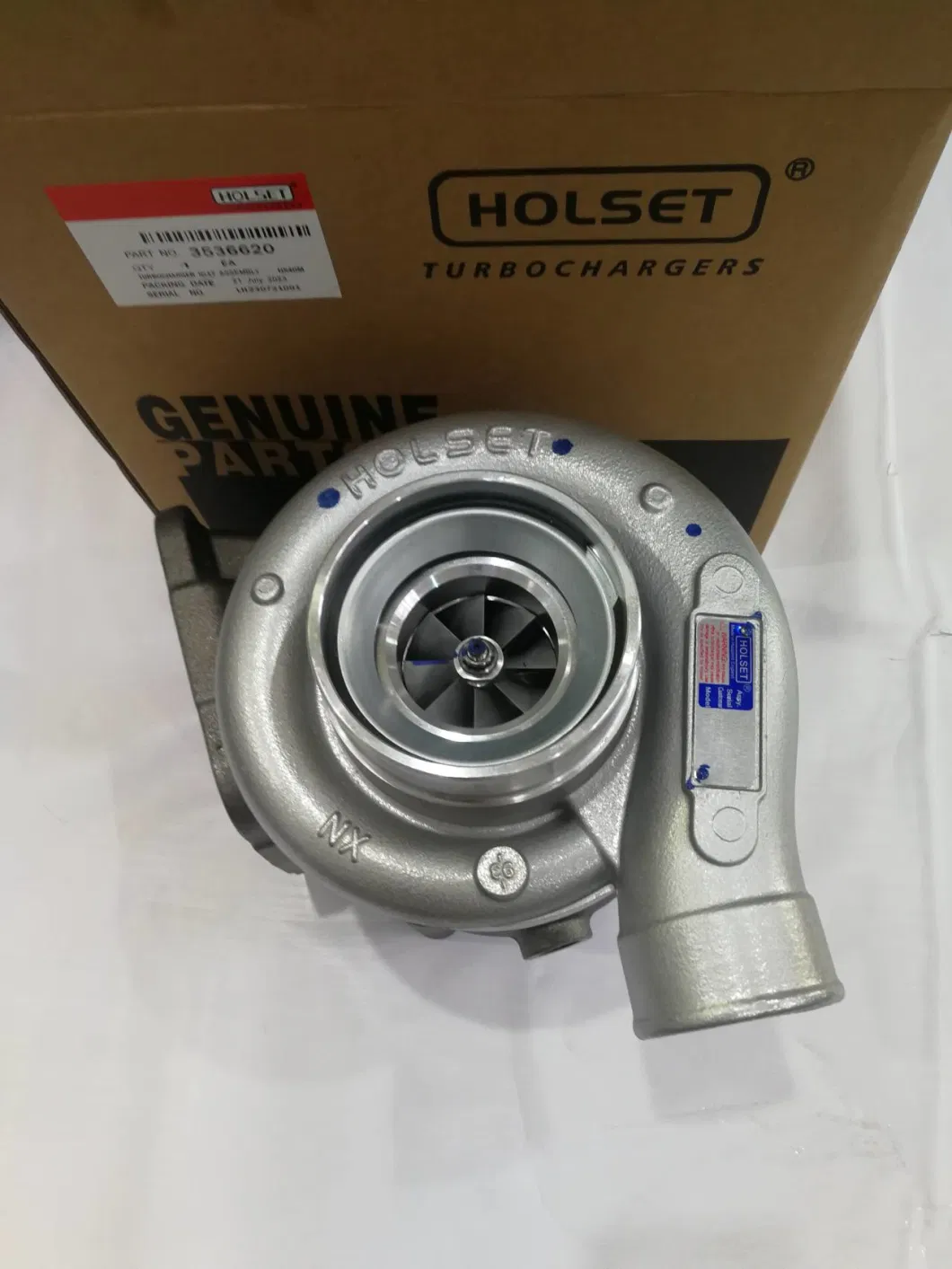 Dcec 6BTA Marine Diesel Engine Parts Holset Hx40m Turbocharger 3536620 3536621