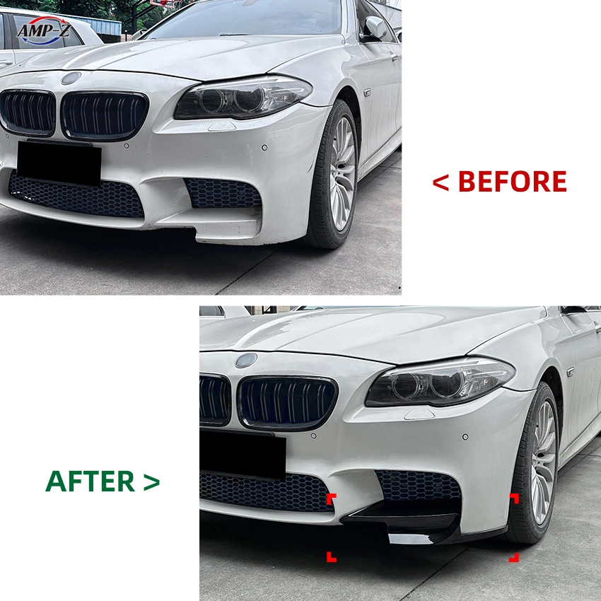 AMP-Z Hot Sale Factory Price Front Bumper Splitter for BMW 5 Series M5 F10 2011-2017