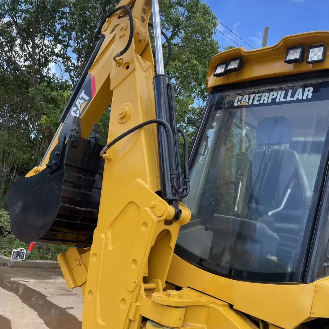 Original USA Used Cat 416e 420f 420f2 430f 430f2 Backhoe Loader Caterpillar 416e in Strong Working Condition