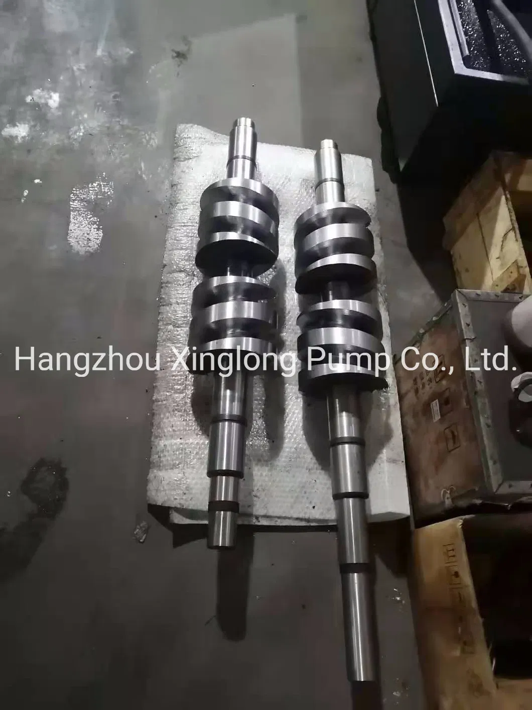 Factory Manufacturing Twin Screw Pump Spindles Screw Shaft Rotors