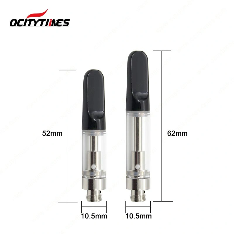 OEM ODM Disposable Empty Vape Cartridge 0.5ml 1ml Ceramic Coil Atomizer Oil E Cigarette 510 Cartridge