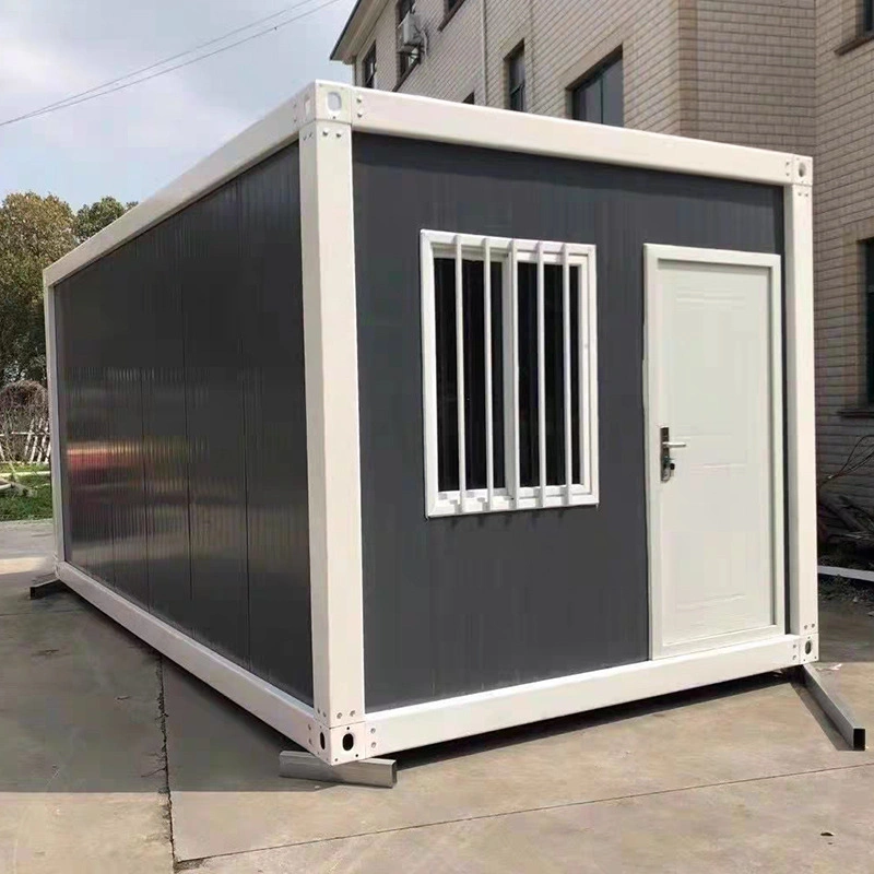 China Prefabricated 20 Foot Container Housing Transportation Flat Packaging Prefabricated Housing