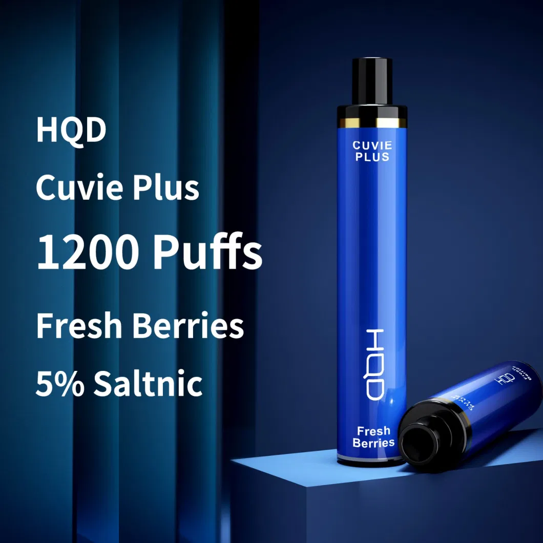 Hqd Cuvie Plus Disposable Vape 850mAh Watermelon Mango Grapes Flavor 1200puffs