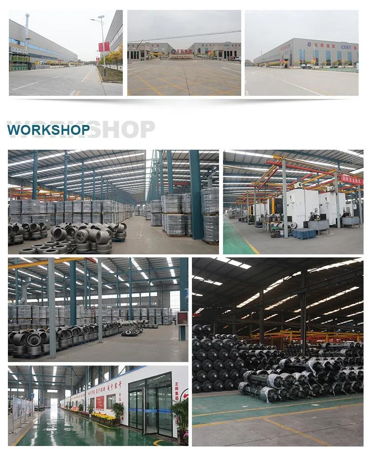 Hot Sale Axle American Type China&prime; S Professional 13ton and 16ton Semi Trailer Axle Factory