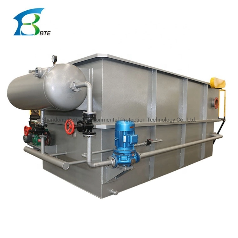 Dissolved Air Flotation Wastewater Treatment Machine Daf for Plastic Washing Factory Sewage Treatment