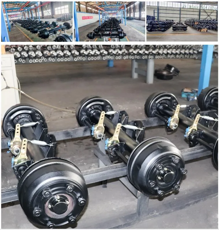3t 5t 6t 8t 9t Light Agricultural Trailer Axle Hot Sale Trailer Axle Wheel Hub China Manufacturer Trailer Axle