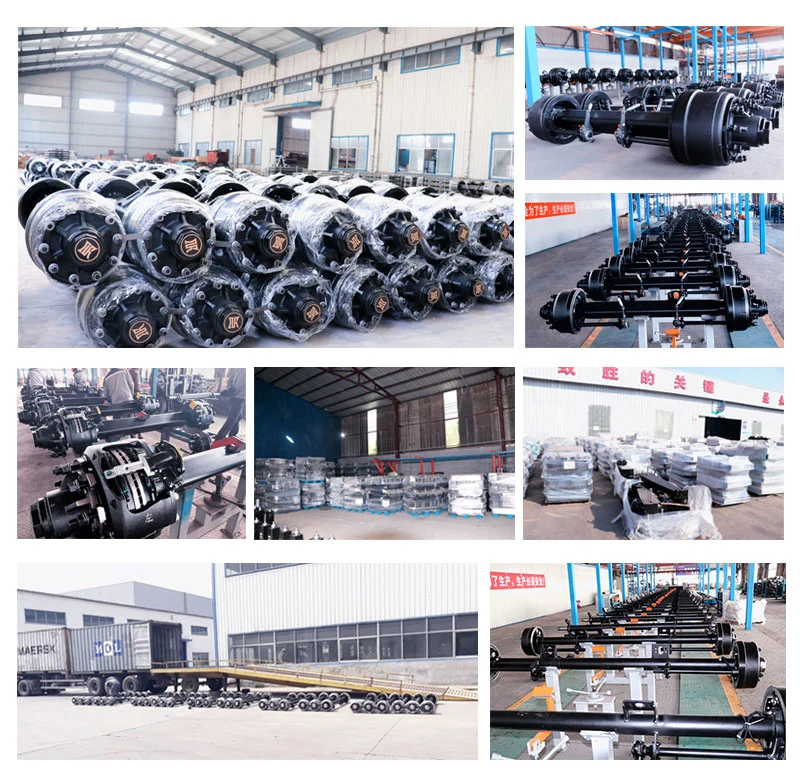 China Produces High-Quality Semi-Trailer Axles at Affordable Prices with Strong Load-Bearing Capacity