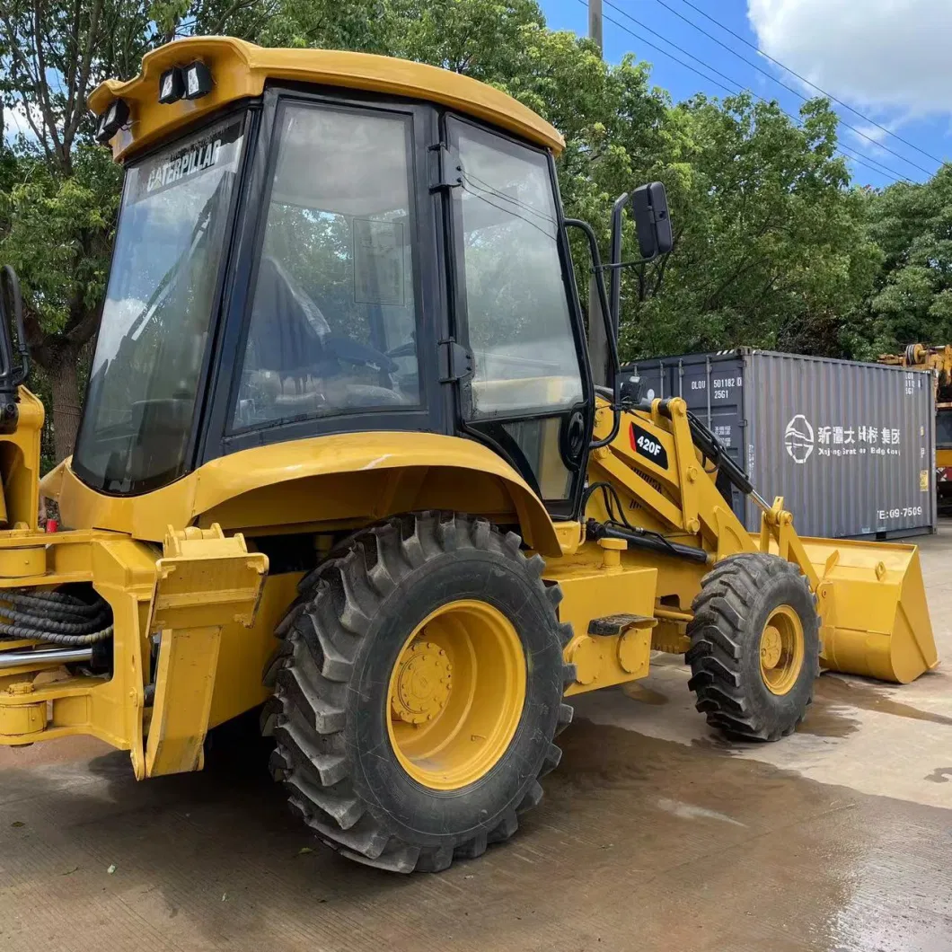 Original USA Used Cat 416e 420f 420f2 430f 430f2 Backhoe Loader Caterpillar 416e in Strong Working Condition