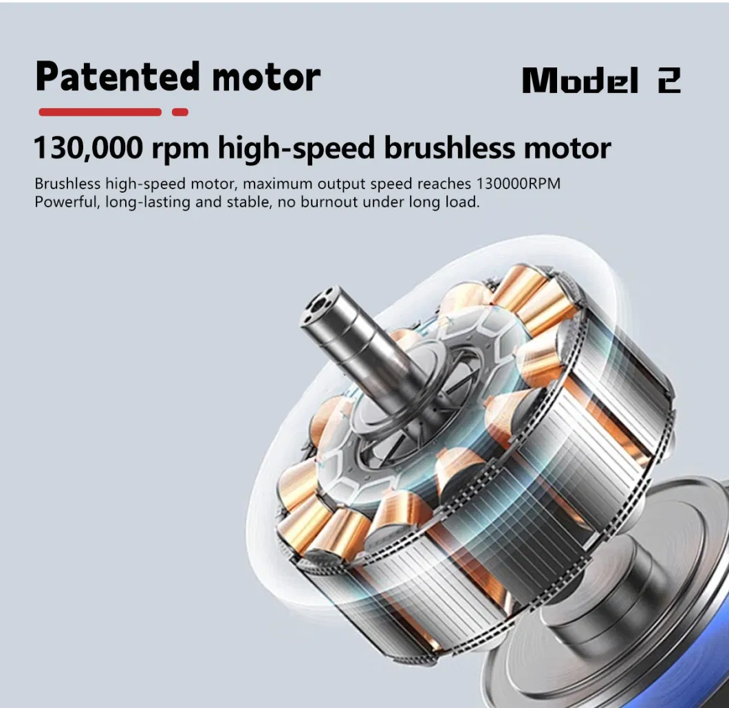 Factory R&D Wind Speed 60m/S 120W 130000 Rpm Mini Violent Turbo Turbine Motor Jet Fan