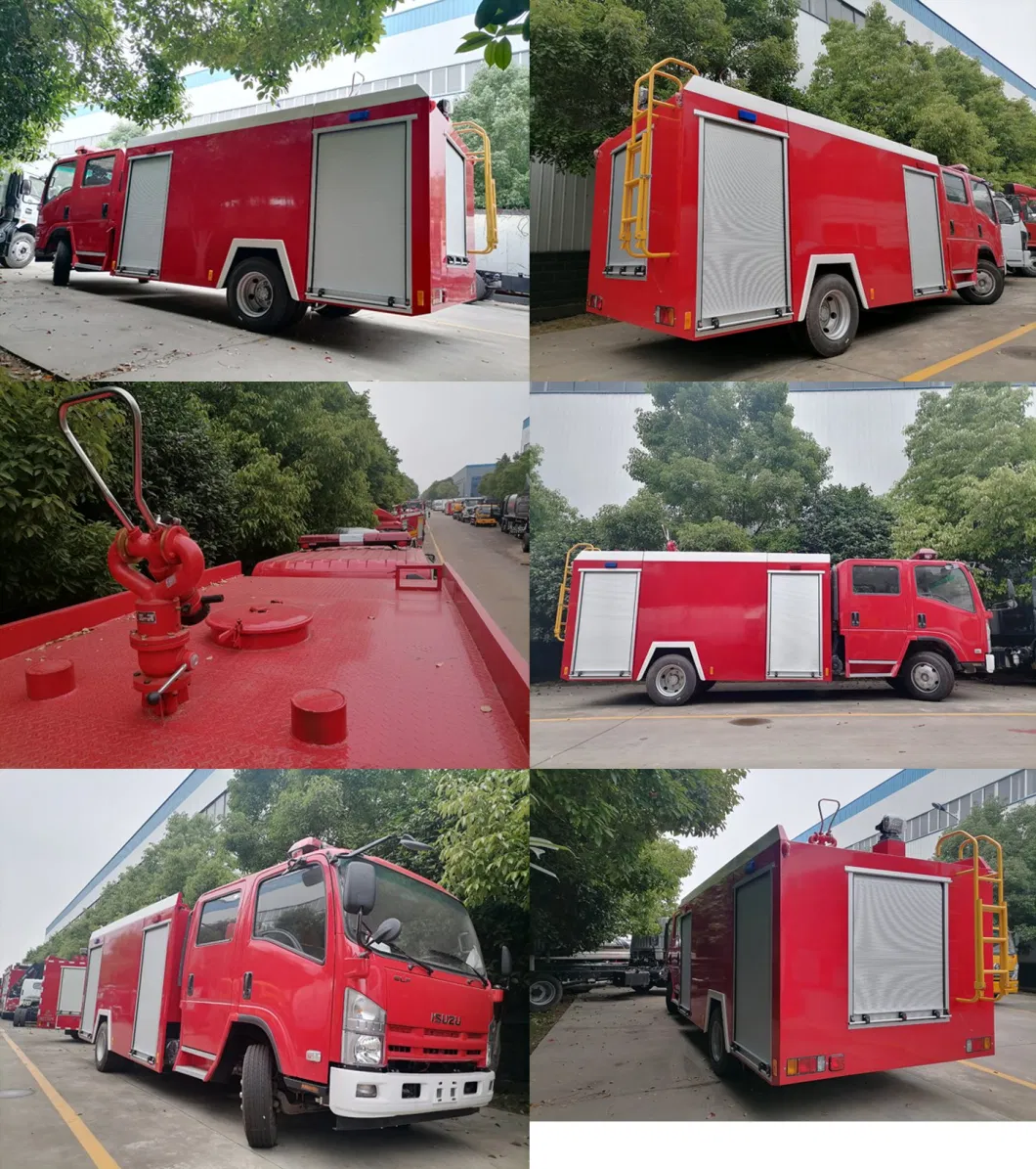 Fire Fighting Truck Manufacturer Foton 6X4 Water Tank Foam Fire Fighting Truck