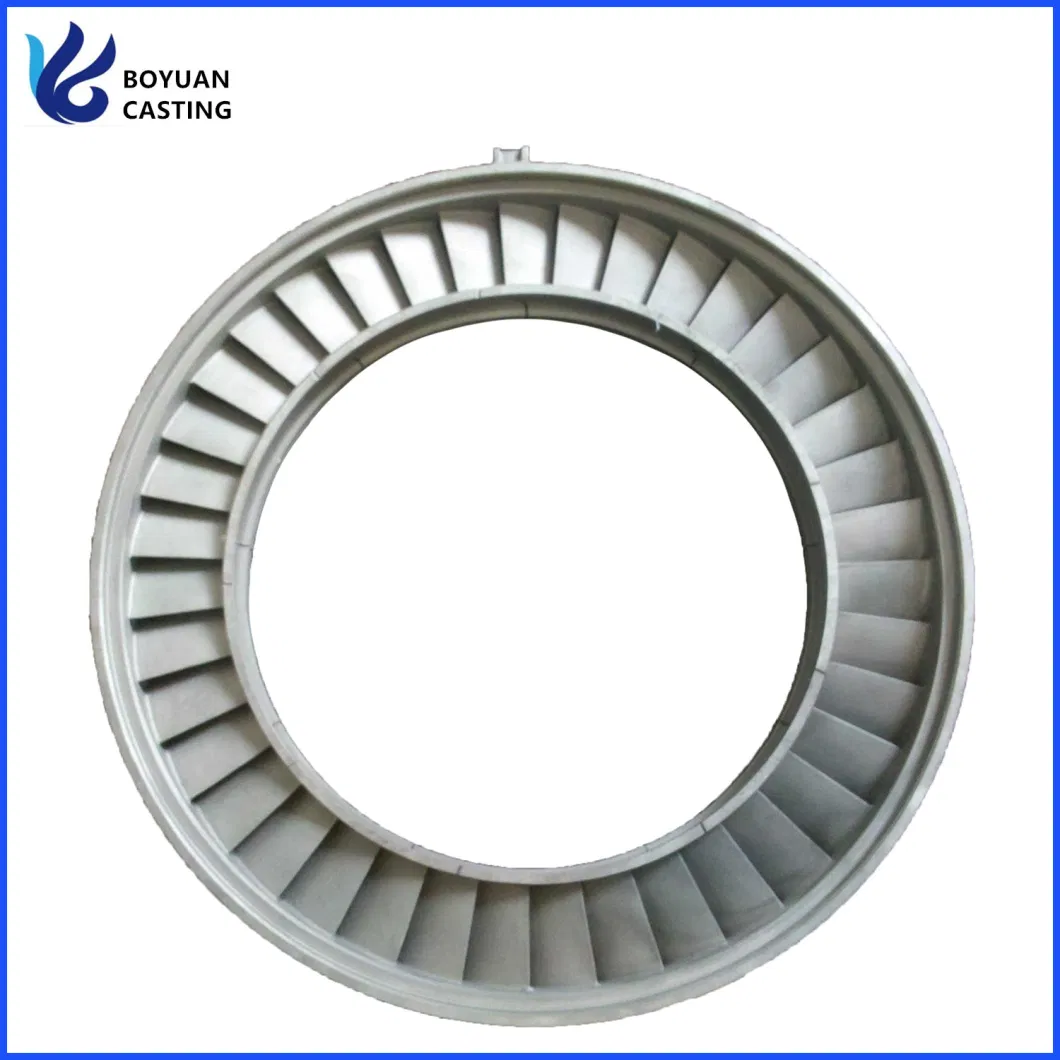 Nickel Base Alloy Silica Sol Casting Steam Nozzle Ring