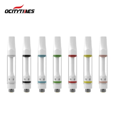 Cartuccia in vetro a spirale in ceramica 510 cartuccia vaporizzatore d&prime;olio