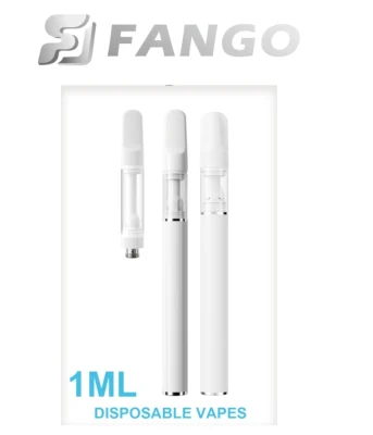 Sigarette Vape Pen vuote ODM/OEM gratuite, 6 ml, 1.2 Ohm Cartuccia con contenitore a spirale in ceramica con batteria ricaricabile da 400 mAh per D8 D9 D10