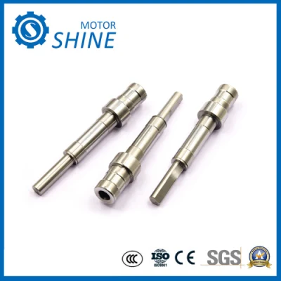Connettore elettrico in ottone tornante CNC, albero di precisione in ottone