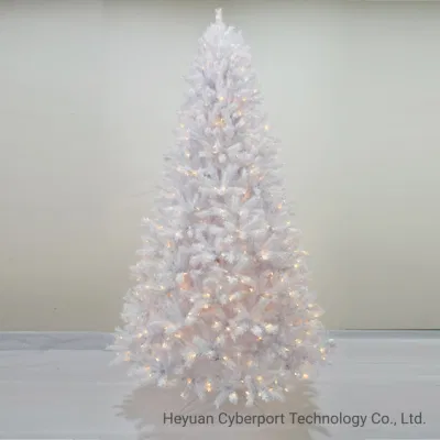 20 anni fabbrica all&prime;ingrosso 180cm / 210cm artificiale bianco PVC albero di Natale