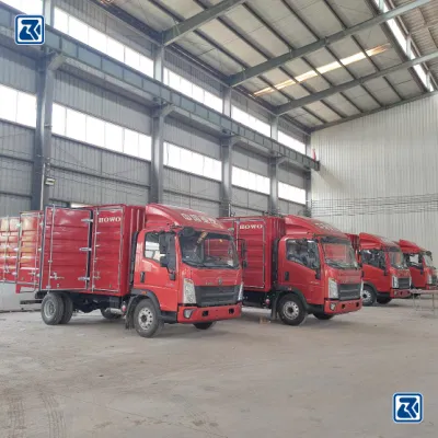 Sinotuk HOWO Dongfeng FAW JAC JMC 4X2 5 tonnellate Cina Furgone leggero per servizio leggero di piccole dimensioni