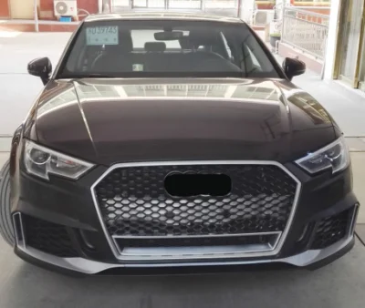 Vendita completa fabbrica Auto Kit parti Accessori Auto parte anteriore Kit griglia paraurti per Audi A3 RS3 2017-2019