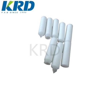 KRd Produttore cinese 20 pollici 1 micron PES Micro-poro membrana Filtro pieghettato