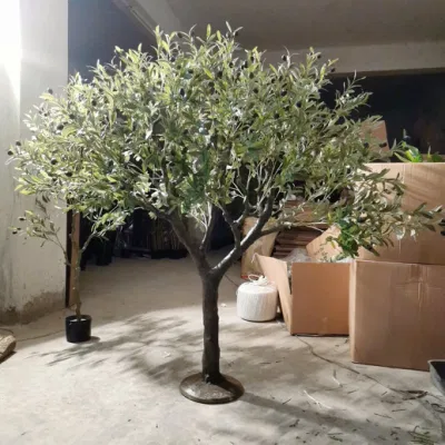 Artificiale Big Tree Factory Faux albero decorativo albero d&prime;Oliva artificiale Arredamento domestico
