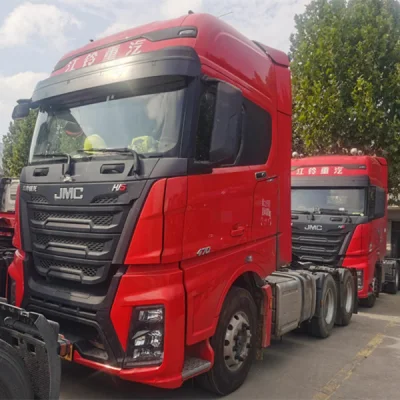  Veicolo usato in Cina con un buon prezzo per il marchio JMC Africa 6*4 e 8*4 460HP-470HP Tractor Truck 10 ruote 12 ruote Dumper usato