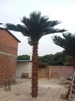 Factory Wholesale Artifical Washington Palm Tree per decorazione esterna interna