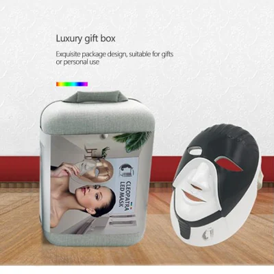 Produttore Commercio all&prime;ingrosso 7 LED a colori Photon Light Therapy Machines Home Utilizzare la bellezza facciale con collo per la cura della pelle del viso