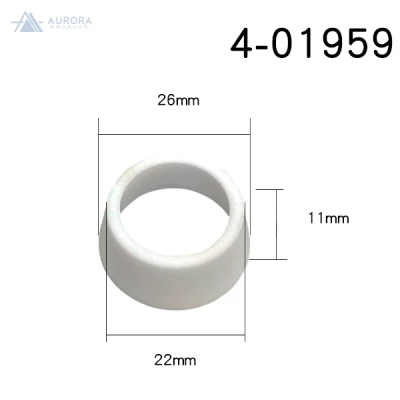 Anello laser in ceramica per ugelli laser per macchine da taglio