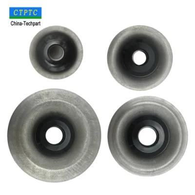 Alloggiamento cuscinetto a rulli per trasportatori in acciaio con kit di tenuta in plastica Tk6205-133 (128)