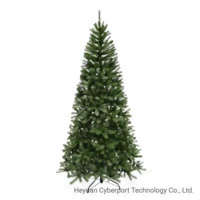 Fabbrica Natale decorazione 3FT artificiale Canadese Fir Grande albero piccolo Faux PVC albero di Natale verde