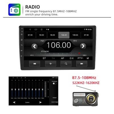Navigazione GPS Autoradio 2DIN Car Audio Video Player HD Unità principale Android per BMW X3 E83 2004-12