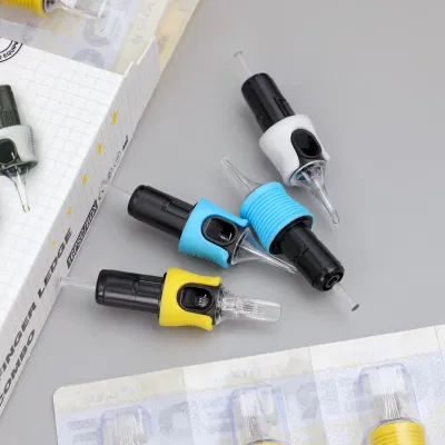 OEM/ODM Eo gas sterilizzato ago Tattoo fabbrica prezzi professionale monouso Cartucce per tatuaggio con ago con linguetta