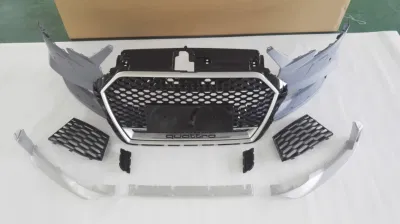 Vendita completa fabbrica Auto Kit parti Accessori Auto parte anteriore Kit griglia paraurti per Audi A3 RS3 2017-2019