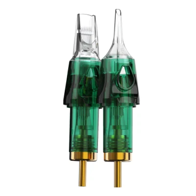 Membrana di sicurezza di qualità CNC Golden Universal Tattoo Cartridge Tattoo Needle Cartuccia
