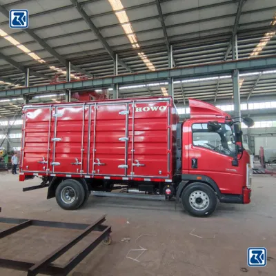 Sinotuk HOWO Dongfeng FAW JAC JMC 4X2 5 tonnellate Cina Furgone leggero per servizio leggero di piccole dimensioni