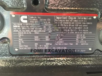 Gruppo motore diesel SAA6d170 Forpc1250-6