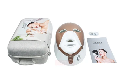 Produttore Commercio all&prime;ingrosso 7 LED a colori Photon Light Therapy Machines Home Utilizzare la bellezza facciale con collo per la cura della pelle del viso
