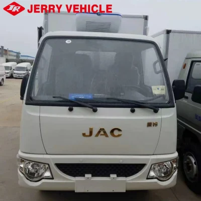  Prezzo di fabbrica 2ton 3,5m JAC Reefer Congelatore camion cassone Van Refirerator frigorifero camion refrigerato