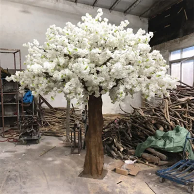 Factory Vendita a caldo gratuito campione di grande albero di legno di Falso artificiale Ciliegio fiore albero per decorazione domestica