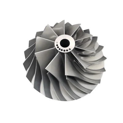 Ruota compressore billet in lega 330 per colata CNC Hx60 83140mm Ruota di compensazione