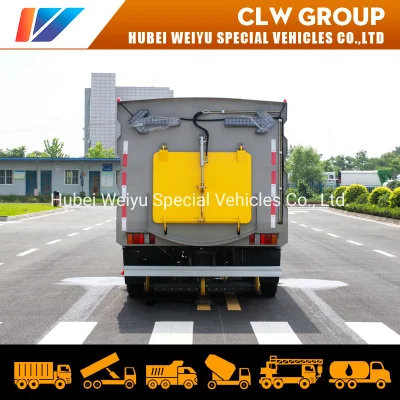 JMC veicolo spazzatrice stradale Cina 5tonnellate diesel Deputy Engine Road Pulizia spazzatrice per camion