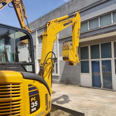 Miniescavatore Komatsu PC35mr usato con basse ore di lavoro